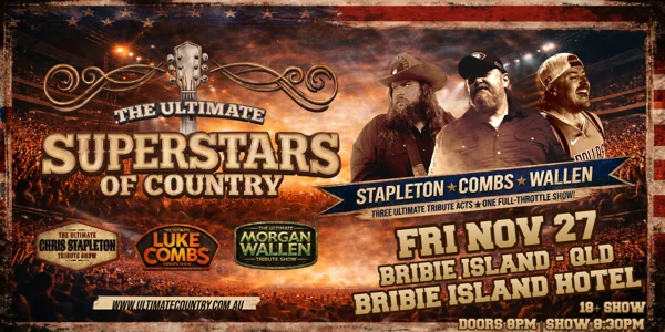 The Ultimate Superstars of Country at Bribie Island Hotel