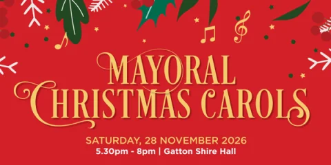 Lockyer Valley Mayoral Carols 2026 at Gatton Shire Hall