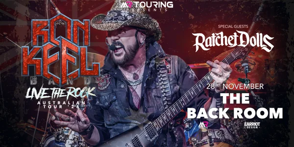 Ron Keel - Live The Rock Australian tour 2026 at The Back Room @ Chardons Corner