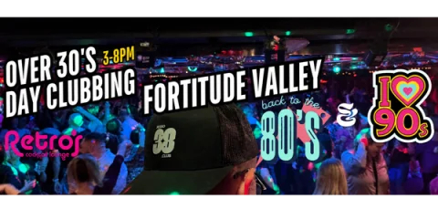Over 30's Day Clubbing at Retro's Fortitude Valley