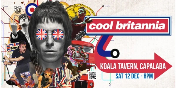 Cool Britannia LIVE in Capalaba at Koala Tavern
