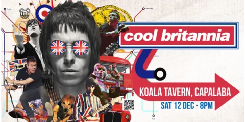Cool Britannia LIVE in Capalaba at Koala Tavern