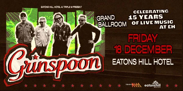GRINSPOON - Eatons Hill Ballroom 15th Birthday at Eatons Hill Hotel