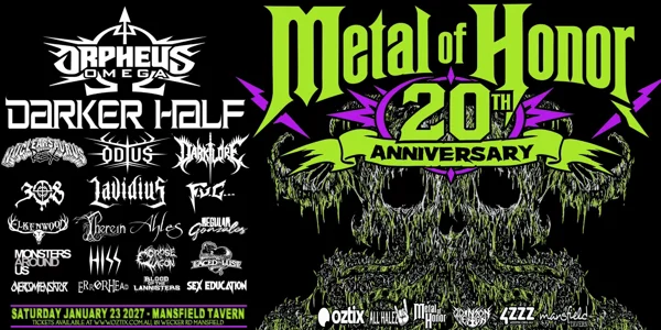 Metal Of Honor 20th Anniversary at Mansfield Tavern