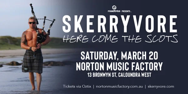 SKERRYVORE - Beautiful Mistakes - Album Tour at Norton Music Factory