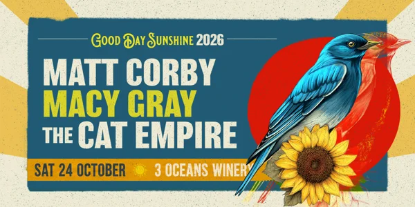Good Day Sunshine 2026 at 3 Oceans Winery