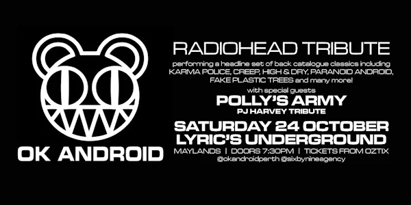 OK ANDROID - RADIOHEAD TRIBUTE | MAYLANDS at Lyrics Underground @ Lyric Lane
