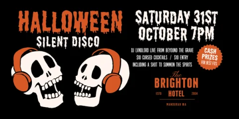 Halloween Silent Disco at The Brighton ?? at Brighton Hotel