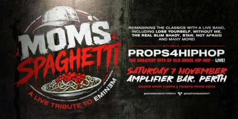 MOM'S SPAGHETTI | A Live Tribute to EMINEM | PERTH at Amplifier