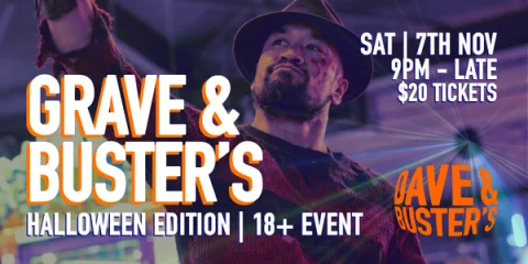 Grave & Buster's Halloween Edition 2026 at Dave & Buster's Clarkson