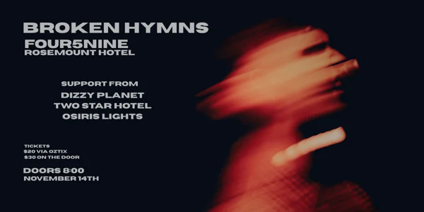 Broken Hymns at Four5Nine Bar