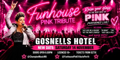 FUNHOUSE - Pink Tribute Show | GOSNELLS at Gosnells Hotel