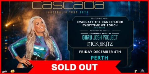 Cascada, 2026 Australian Headline Tour at The Court Hotel