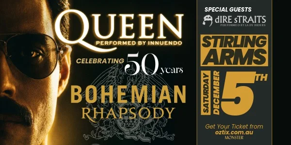 QUEEN performed by INNUENDO at Stirling Arms Hotel