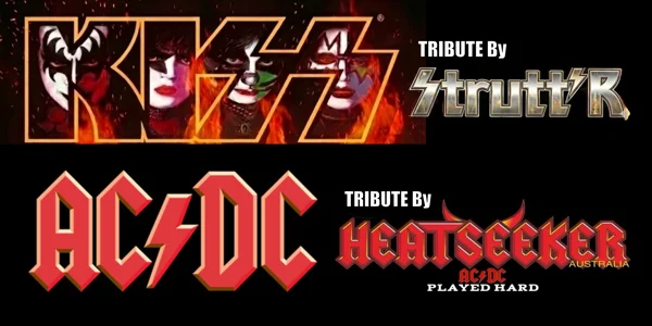 KISS by STRUTT’R & ACDC Tribute ‘HEATSEEKER’ at Rosemount Hotel
