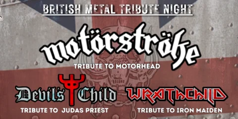 BRITISH METAL TRIBUTE at Milk Bar @ Civic Hotel