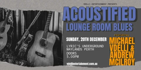Acoustafied (Michael Vdelli and Andrew McIlroy) at Lyrics Underground @ Lyric Lane