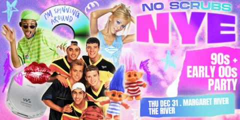 No Scrubs: NYE Party - Margaret River at The River