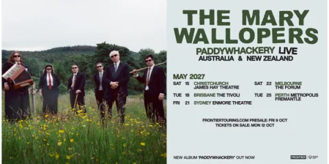 The Mary Wallopers - Paddywhackery Live 2027 at Metropolis Fremantle