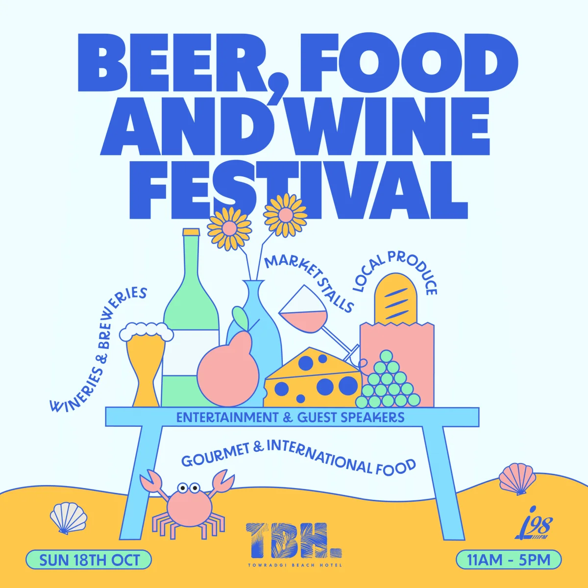BEER, FOOD & WINE FESTIVAL at Towradgi Beach Hotel