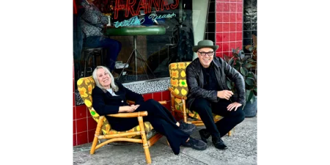 Rob Snarski & Lindy Morrison at The Wheatsheaf Hotel