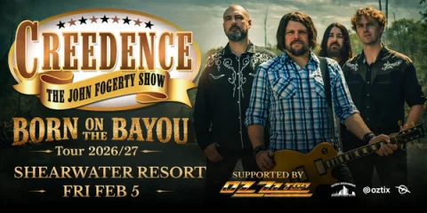 Creedence The John Fogerty Show & OZ ZZ-TOP Born on the Bayou World Tour at Shearwater Resort