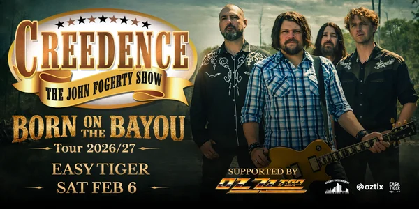 Creedence The John Fogerty Show & OZ ZZ-TOP Born on the Bayou World Tour at Easy Tiger