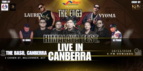 Himalaya Fest Live in Canberra at The Basement aka The Baso