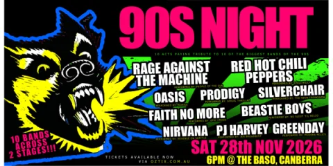 90s NIGHT - MUSIC FESTIVAL at The Basement aka The Baso