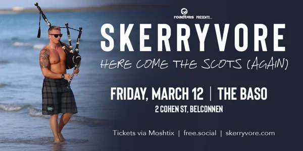 Skerryvore - Beautiful Mistakes album tour at The Basement aka The Baso