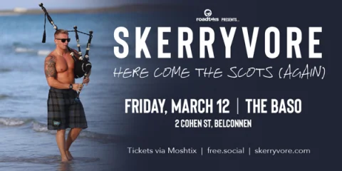 Skerryvore - Beautiful Mistakes album tour at The Basement aka The Baso