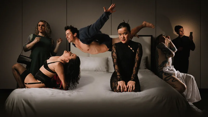 Wild Abandon by Seán Dowling, Ian Lawson, and Merlynn Tong at Brisbane Powerhouse
