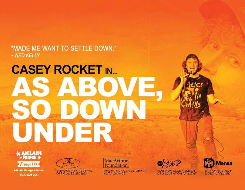 Casey Rocket (USA) at Arkaba Hotel
