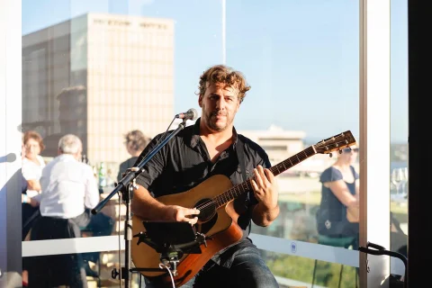 Julius Lutero, Saturday music at Westfield Whitford City