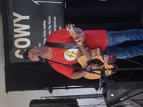 Cowy - Solo Acoustic Rock, Saturday Pre Tribute Soloist at Greenbank Services Club