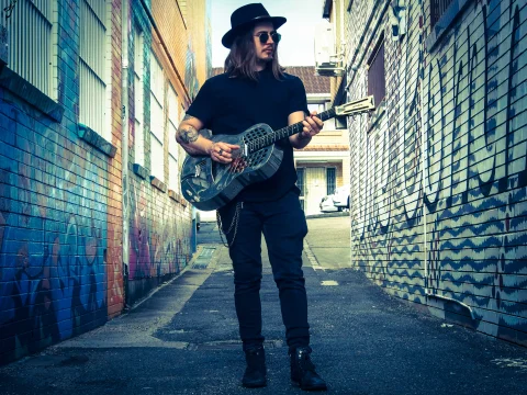 L.R. Marsh, One Man Blues Revival Band at Lefty's Music Hall