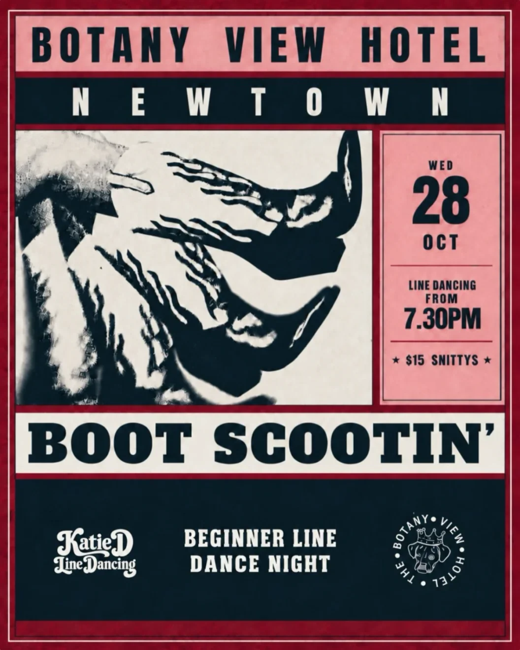 Boot Scootin' @ The Botany View Hotel at Botany View Hotel