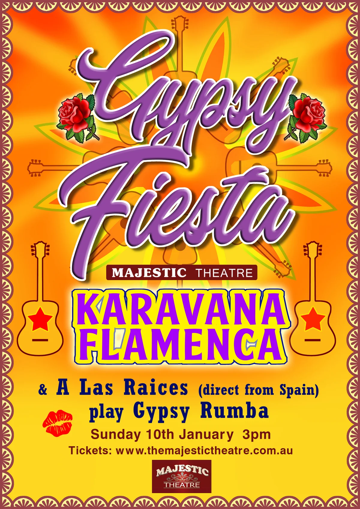KARAVANA FLAMENCA WITH A LAS RAICES GYPSY FIESTA at The Majestic Theatre