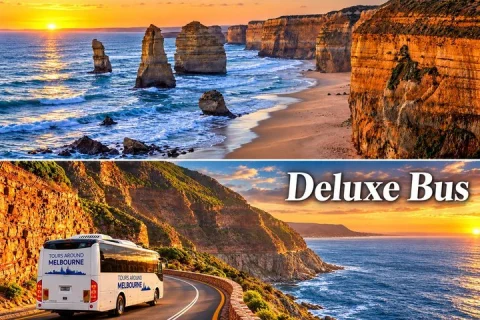 Great Ocean Road 12 APOSTLES Tour REVERSE, SML GRP Hotel Pick UP in Melbourne