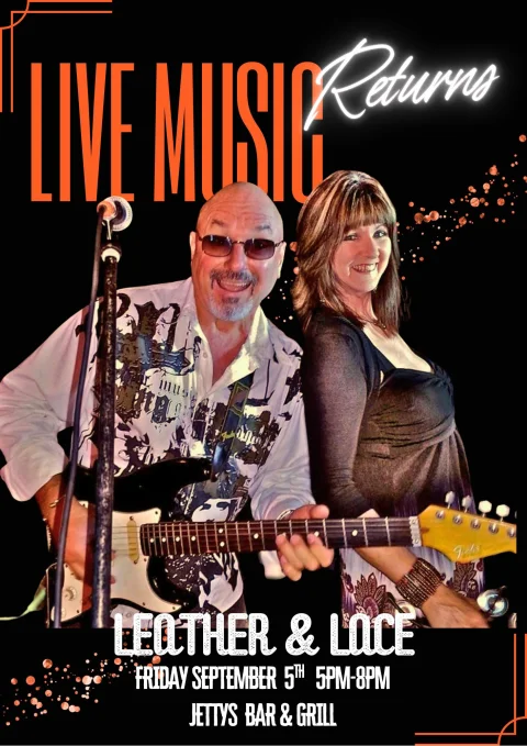 Leather and lace duo, Leather n Lace Duo ROAK & POW at Prince of Wales Hotel Motel