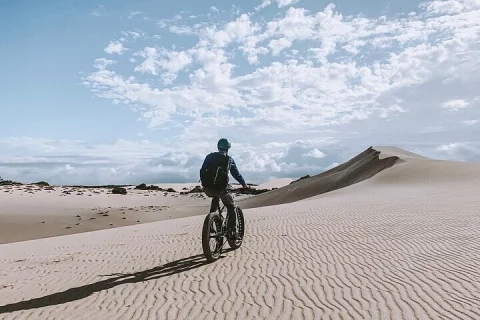 Electric Fat Bike Tour in Kangaroo Island in Vivonne Bay