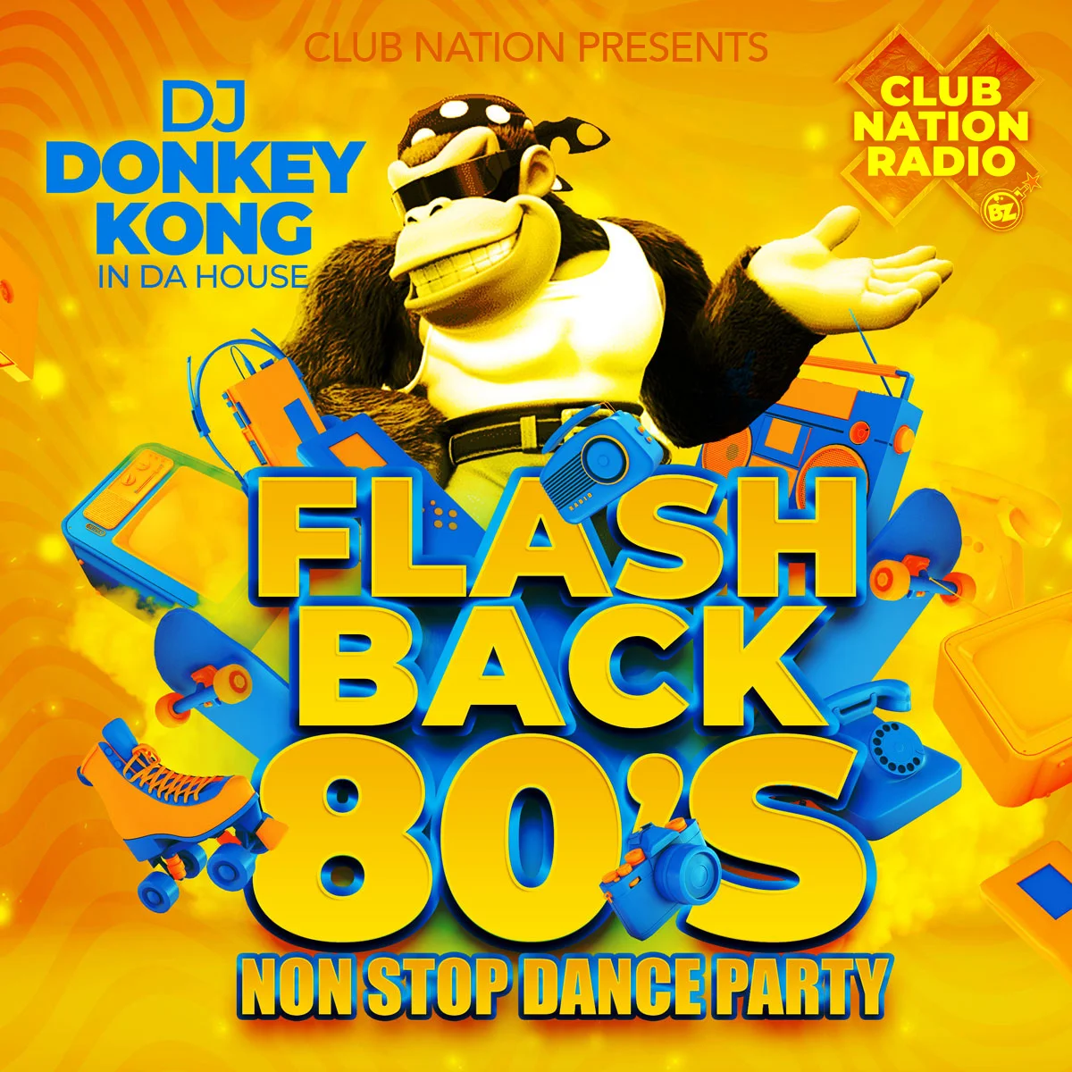 Flashback 80s - DJ Don Key Kong, Saturday - Live and Free - Studio at The Albury SS&A Club