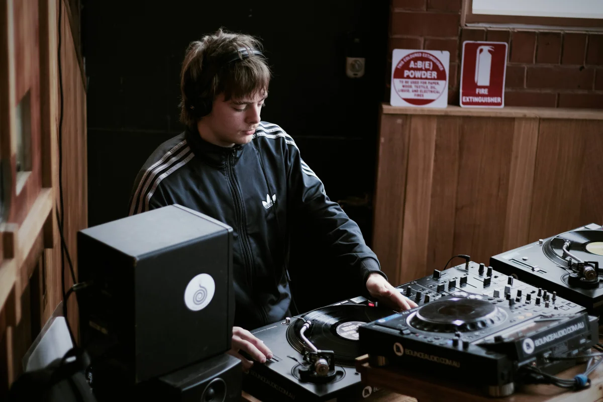 Max Bell, Bottomless Vinyl DJ at State of Grace