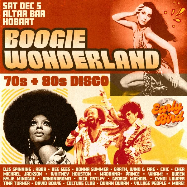 Boogie Wonderland - Hobart at Altar Bar