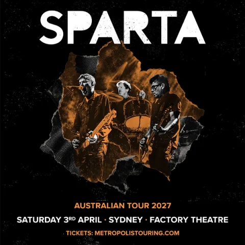 SPARTA (USA) Australian Tour at Factory Theatre