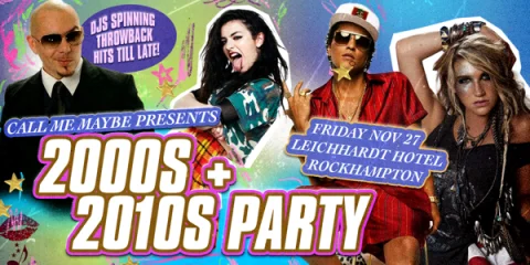 2000s + 2010s Party - Rockhampton at Leichhardt Hotel