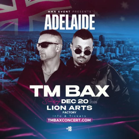 TM BAX LIVE IN ADELAIDE at Lion Arts Factory