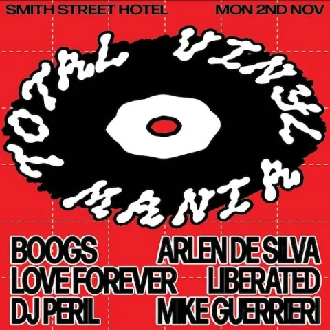 TOTAL VINYL MANIA at Smith St Hotel