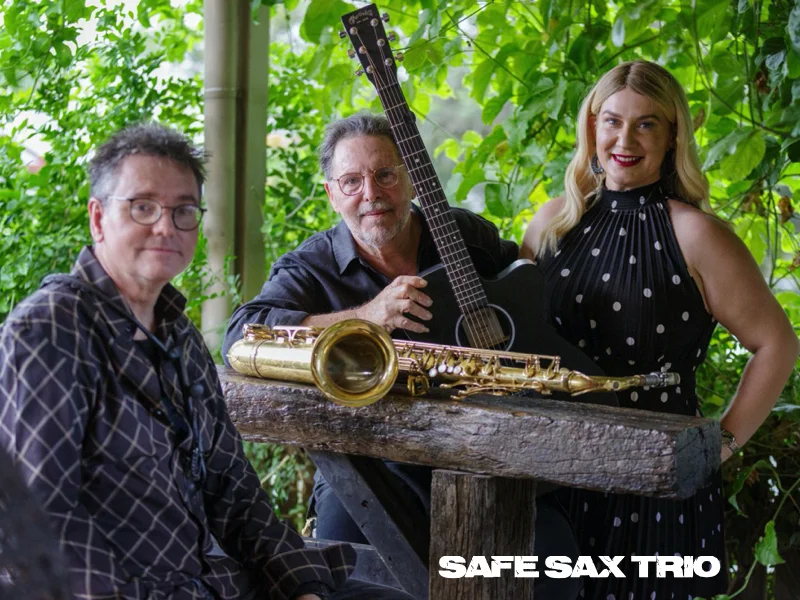 Safe Sax, Live Music - Safe Sax Trio at The Strand Hotel