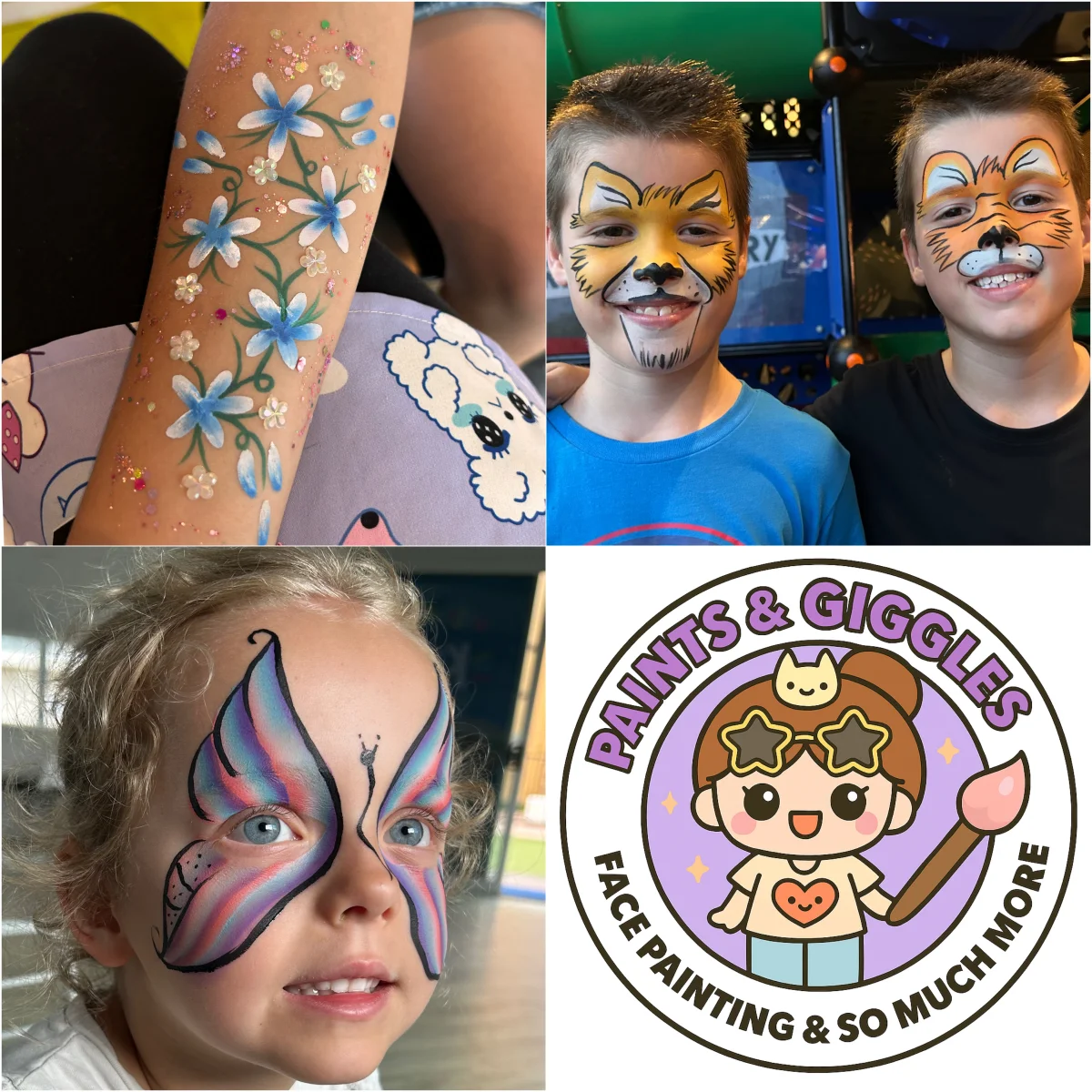 Paints and Giggles - Marisa, Facepainting by Paints and Giggles at Varsity Lakes Tavern